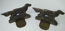 Load image into Gallery viewer, 1920s GREENBLATT STUDIOS POINTER DOGS Bookends Decorative Art Statues Boston Ma
