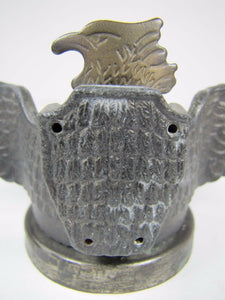 Antique Figural Spread Winged Eagle Radiator Cap Hood Ornament Emblem Ornate Art