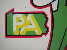 Load image into Gallery viewer, FARMERS PRIDE CHICKEN Old Advertising Sign Pennsylvania Farmer framed PA
