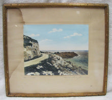 Load image into Gallery viewer, Antique H Marshall Gardiner &#39; Bermuda &#39; hand colored tinted photo print artwork
