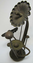 Load image into Gallery viewer, 1970s Flowers Floral Plant Metal Decorative Art Sculpture Brass Copper RW Mutz
