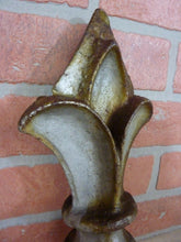 Load image into Gallery viewer, Antique Large Cast Iron Architectural Hardware Element Finial Decorative Art rnd
