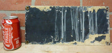 Load image into Gallery viewer, FIRE EXIT Orig Old Porcelain Sign Left Arrow Industrial Safety Gas Station Shop
