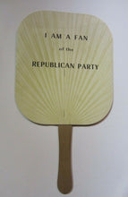 Load image into Gallery viewer, I AM A FAN OF THE REPUBLICAN PARTY Old Political Party Advertising Campaign Ad
