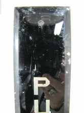 Load image into Gallery viewer, Antique &#39;PUSH&#39; Bevel Edge Glass Door Push Plate Sign Old Architectural Hardware
