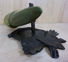 Load image into Gallery viewer, Folk Art Parrot Wooden Carved Decorative Art Bird Perched Mounted on Plaque
