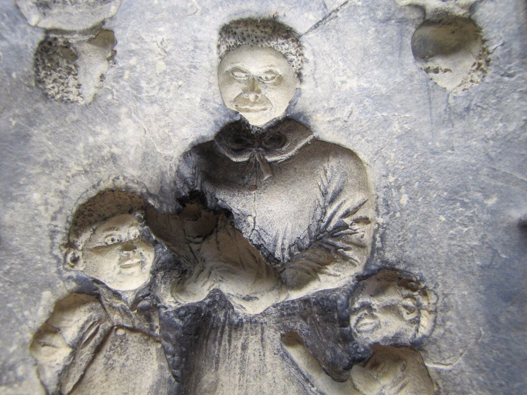 Woman Children Babies Old 2 Piece Rubber Toy Figure Making Mold