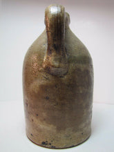 Load image into Gallery viewer, BOSTON HIGHLAND YEAST Antique Small Stoneware Pottery Jug Impressed Lettering
