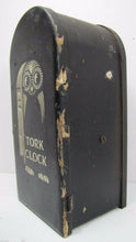 Load image into Gallery viewer, TORK CLOCK Co New York Old Casket Coffin Box electric light timer Industrial Owl
