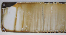 Load image into Gallery viewer, FIRE HOSE Original Old Porcelain Sign READY MADE Co NY Industrial Building Shop
