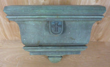Load image into Gallery viewer, Antique Decorative Arts Church Cross Architectural Hardware Brass Bronze Patina
