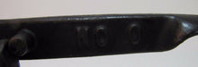 Load image into Gallery viewer, Antique Cast Iron Tobacco Cutter No 0 (zero) smaller hard to find w advertising
