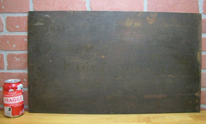 The  FRANKLIN FIRE INSURANCE Co of PHILADELPHIA Antique Advertising Sign