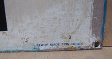Load image into Gallery viewer, NOTICE UNAUTHORIZED PERSONS KEEP OUT Orig Old Sign READY MADE NY Industrial Shop
