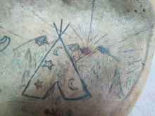Load image into Gallery viewer, Folk Art Petrified Mushroom - 1939 Tatalrose British Columbia indian chief wahoo
