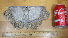 Load image into Gallery viewer, Old EAGLE with STARS Decorative Art US Post Office Metal Architectural Hardware
