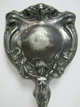 Load image into Gallery viewer, Art Nouveau Cupid Bow Arrows Bevel Edge Mirror High Relief Ornate Fine Detailing
