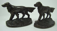 Load image into Gallery viewer, 1920s GREENBLATT STUDIOS POINTER DOGS Bookends Decorative Art Statues Boston Ma
