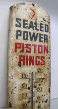 Load image into Gallery viewer, Orig 1950s Sealed Power Pistons Rings Advertising Thermometer sign made in USA
