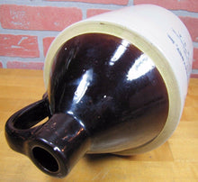 Load image into Gallery viewer, HANSEN&#39;S LABORATORY Antique Stoneware Jug LITTLE FALLS NY BUTTER CHEESE 1 Gal
