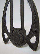 Load image into Gallery viewer, HELMS INSURANCE READING Pa Antique Advertising Frame Cast Iron 1900s toc
