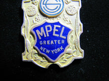 Load image into Gallery viewer, SCREEN CLUB &amp; MOTION PICTURE EXHIBITORS LEAGUE MPEL Old Medallion NEW YORK RHTF
