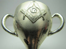 Load image into Gallery viewer, 1912 F&amp;AM ORIENTAL LODGE No 289 PHILA PA Antique Masonic Mason Double Handle Cup
