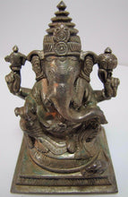 Load image into Gallery viewer, Ganesha Statue Intellect Wisdom Arts &amp; Sciences Remover of Obstacles Ornate
