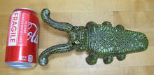 Load image into Gallery viewer, Antique Cast Iron Figural Bug Boot Jack National Sewing Machine Co Illinois RHTF
