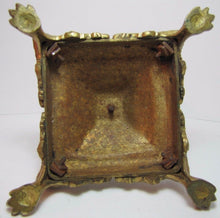 Load image into Gallery viewer, VICTORIAN CANDLESTICK Claw Foot Brass Bronze Gold Decorative Arts Candle Holder
