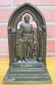 1931 TRAVELERS Convention PALM BEACH FLORIDA Ins Co Ad Bronze Bookend Doorstop