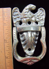 Load image into Gallery viewer, EAGLE DOOR KNOCKER Old Small Brass Interior Bathroom Bedroom B&amp;B Hardware
