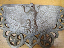 Load image into Gallery viewer, Old EAGLE with STARS Decorative Art US Post Office Metal Architectural Hardware
