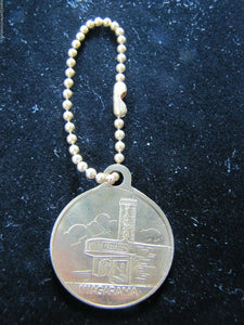 NIAGARAMA Old Niagara Falls Souvenir Keychain Medallion Fob