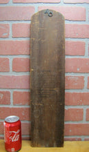 Load image into Gallery viewer, OTHELLO RANGE HEUSINGEER MILITARY PLAZA Texas Antique Thermometer Wood Sign Ad
