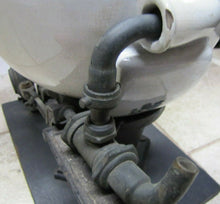 Load image into Gallery viewer, W S CARR NY Antique Dental Spittoon Early Plumbing Porcelain Salesman Sample
