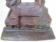 Load image into Gallery viewer, Ancestral Home of George Washington Antique Cast Iron House Doorstop Art Statue
