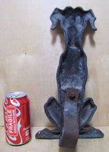 Load image into Gallery viewer, Antique Brass Whippet Dog Doorstop Whimsical Decorative Art Statue Old Make-Do
