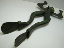 Load image into Gallery viewer, Folk Art FROG Ice Fishing Decoy RAF Robert Allen Francis Adirondacks NY 1950s
