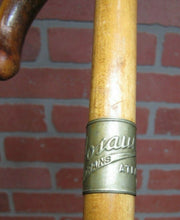 Load image into Gallery viewer, JOSAM DRAINS 1923 ATLANTIC CITY N A of M P Cane Walking Stick Advertising Promo

