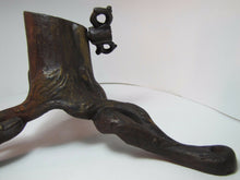 Load image into Gallery viewer, Antique Cast Iron Tree Base Roots Stand exquisite fine detailing pole base stand
