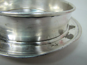 Antique ALLAN LINE STEAMSHIP Dish Bowl c1905 ELKINGTON & Co Ship Boat Nautical