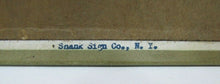 Load image into Gallery viewer, DR NAYLOR VETERINARY PRODUCTS Old Advertising Sign Tin Bevel Edge SHANK Co NY
