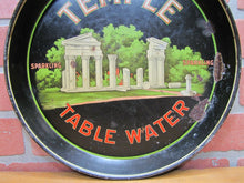 Load image into Gallery viewer, TEMPLE SPARKLING TABLE WATER Old Advertising Tray CHAS SHONK Co LITHO CHICAGO
