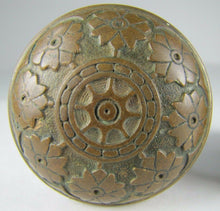 Load image into Gallery viewer, Antique Bronze Door Knobs Ornate Flowers Leaves Architectural Hardware Elements
