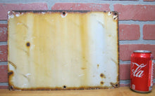 Load image into Gallery viewer, 1970s Porcelain PRIVATE PROPERTY ARMSTRONG CORK Co Sign Persons Warned Trespass
