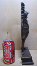 Load image into Gallery viewer, BRADLEY &amp; HUBBARD Cast Iron WARRIOR GNOME ELF MAN KRAMPUS Antique Doorstop B&amp;H
