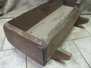 Antique Doll CRADLE old rocking CRIB bed handmade wooden toy doll furniture