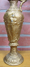 Load image into Gallery viewer, Antique Pair Decorative Arts Ewers Lovely Maidens Cherubs Art Nouveau
