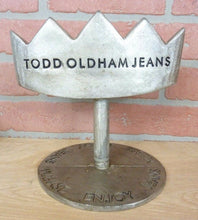 Load image into Gallery viewer, TODD OLDHAM JEANS Original Store Display Advertising Sign PLEASE ENJOY JEANS
